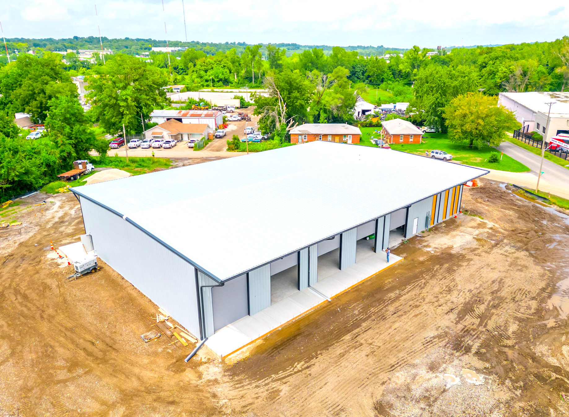 Calvert's Paving Warehouse & Office Space Luke Draily Construction
