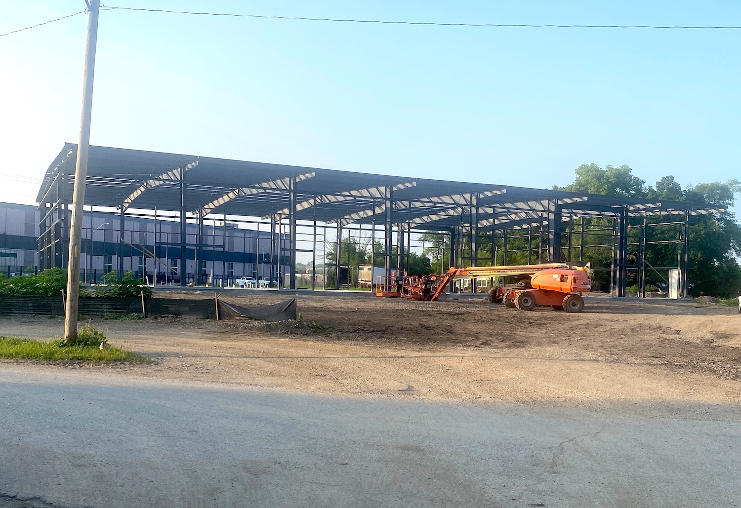 Calvert's Paving Warehouse & Office Space Luke Draily Construction