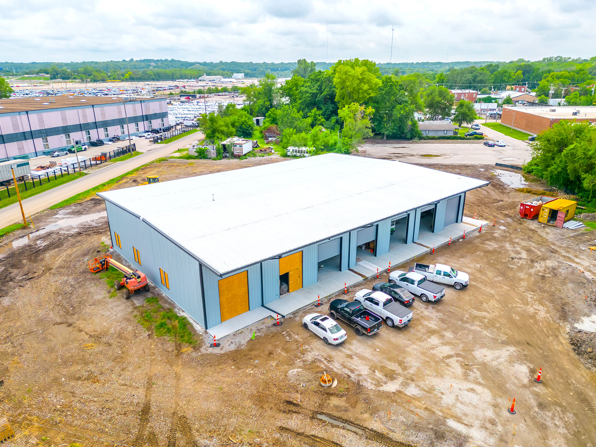 Calvert's Paving Warehouse & Office Space Luke Draily Construction